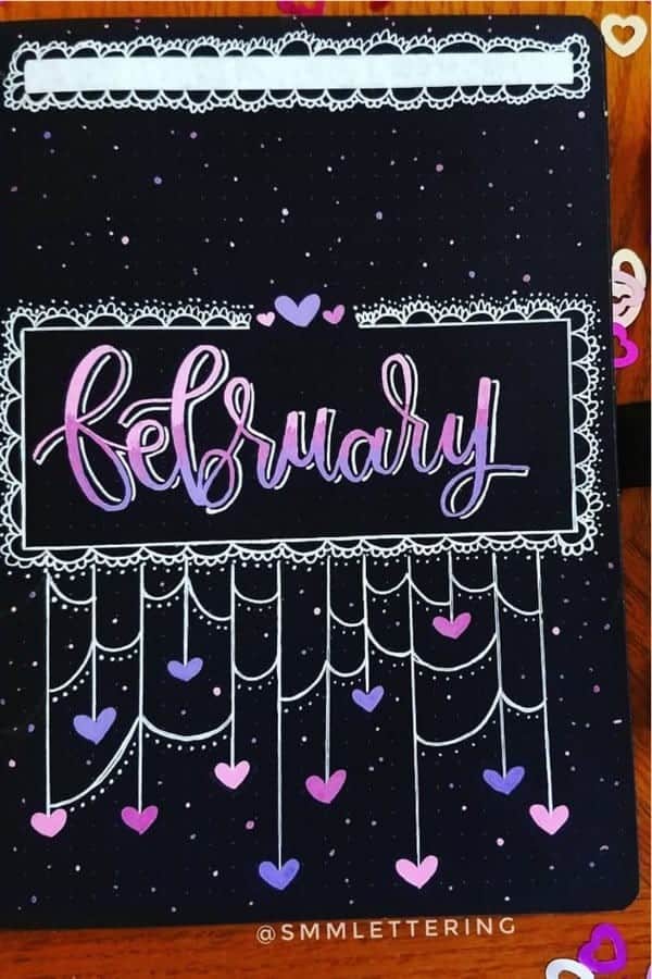 Black Paper February Monthly Cover