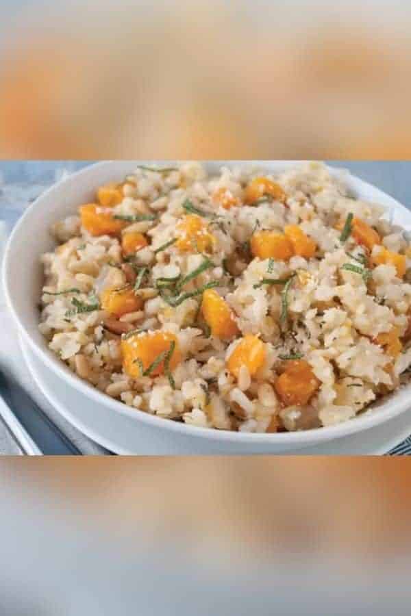 BUTTERNUT SQUASH RISOTTO