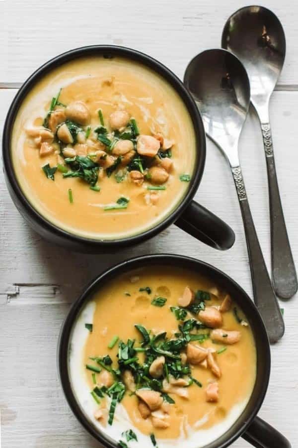 THAI PUMPKIN & COCONUT SOUP