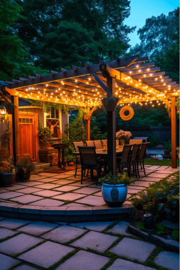 Bright Pergola