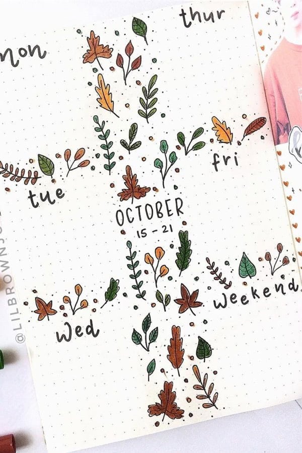 October Fall Theme