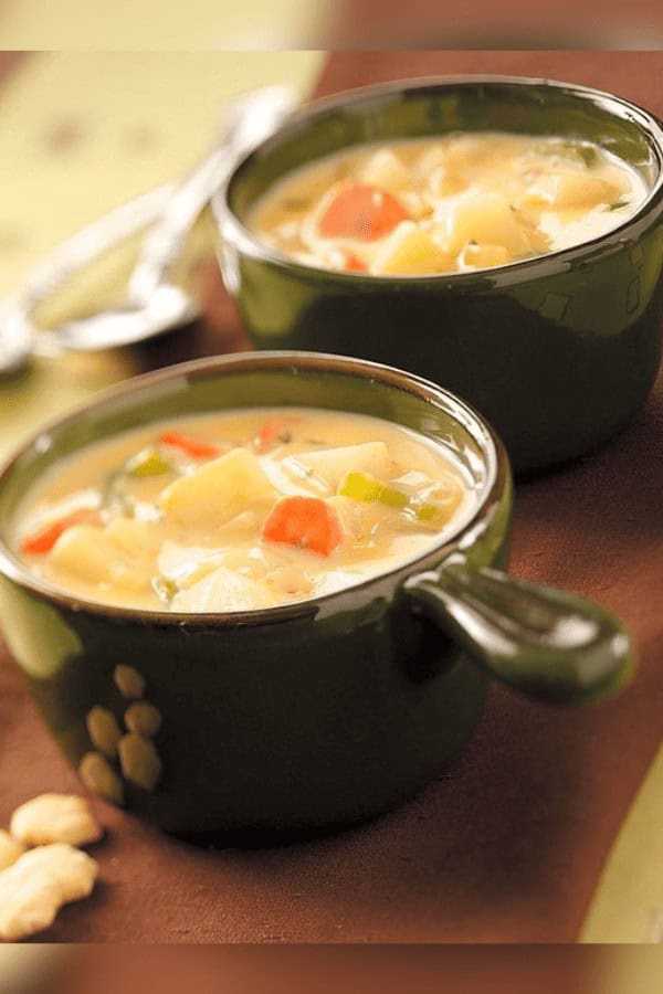 Hearty Velveeta Cheese and Vegetable Soup