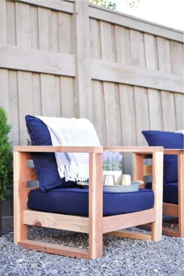 DIY Chair Build Plans For Outside