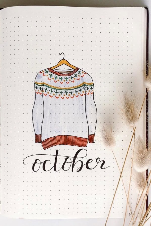 Sweater Weather Monthly Cover