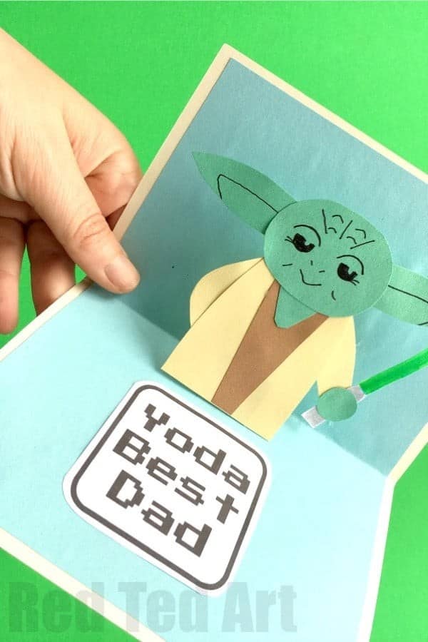 Pop Up Star Wars Card