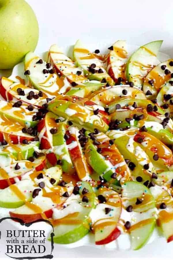 Caramel Apple Nachos