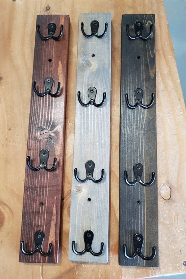 Vertical Entryway Key Rack