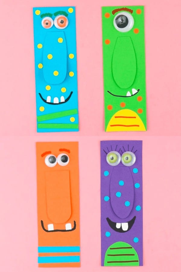 Monster Bookmarks