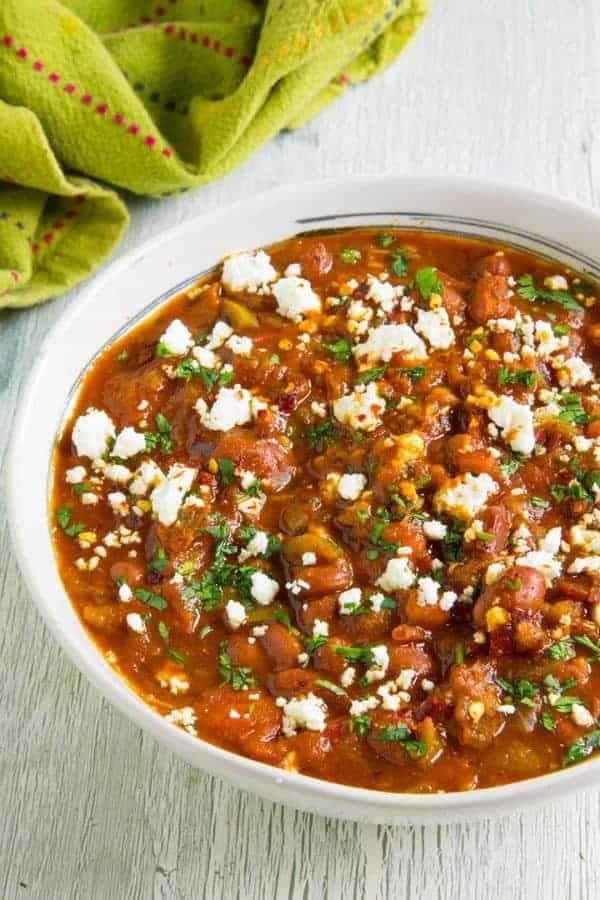 SPICY PORK CHILI