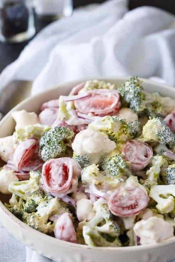 CREAMY CHRISTMAS SALAD