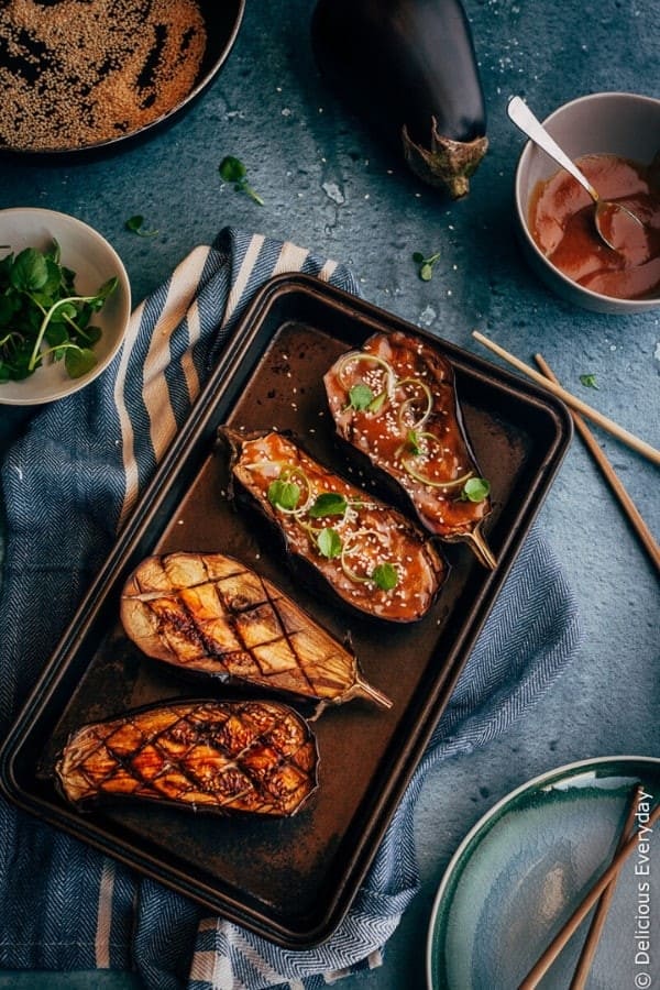 MISO GLAZED EGGPLANT