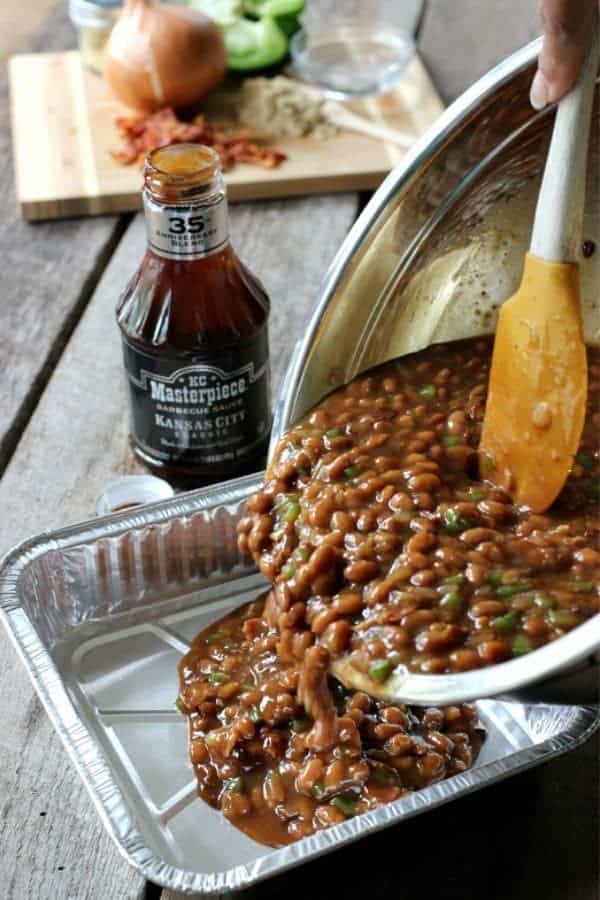 SMOKEHOUSE GRILLED BARBECUE BEANS