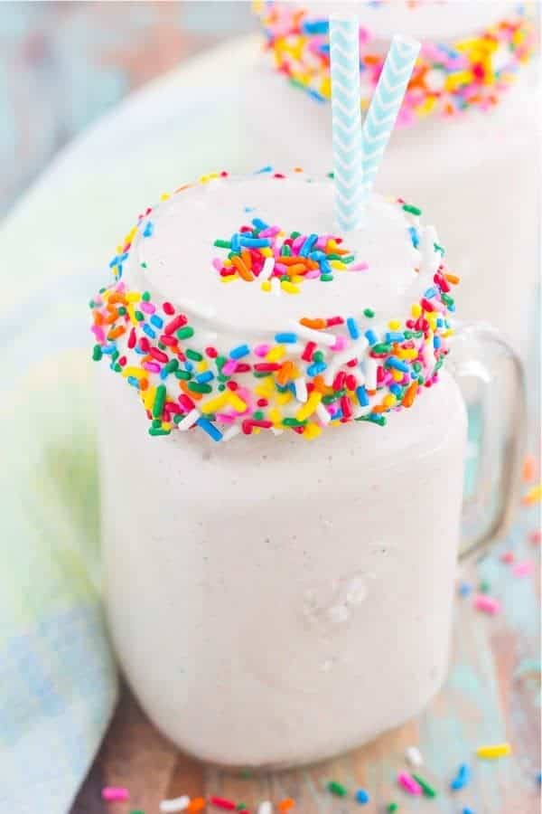 Funfetti Cake Batter Milkshake