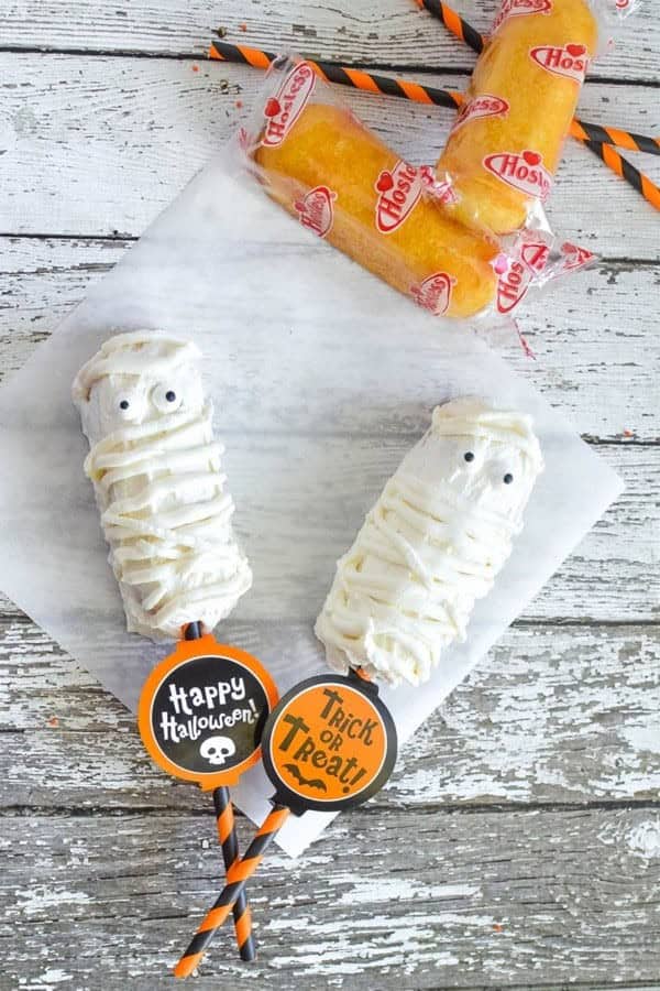 Mummy Twinkies Pops