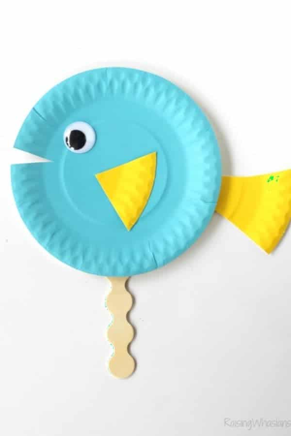 Finding Dory Craft Paper Plate Puppets