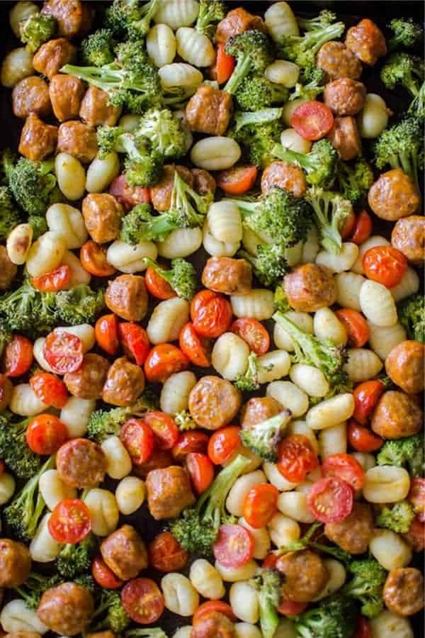 Sheet Pan Oven Baked Gnocchi