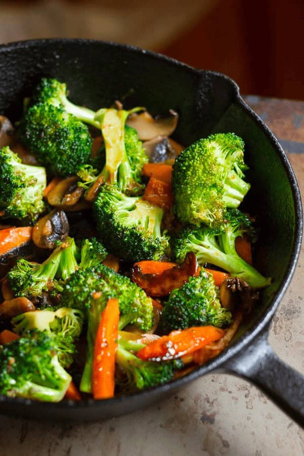 Stir-fry with Crispy Tofu