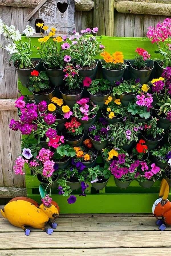 Vertical Flower Planters For Backyard