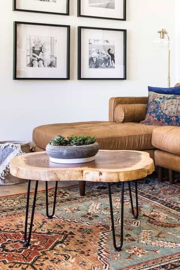 DIY Hairpin Leg Coffee Table