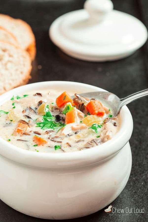 Creamy Chicken Wild Rice Soup