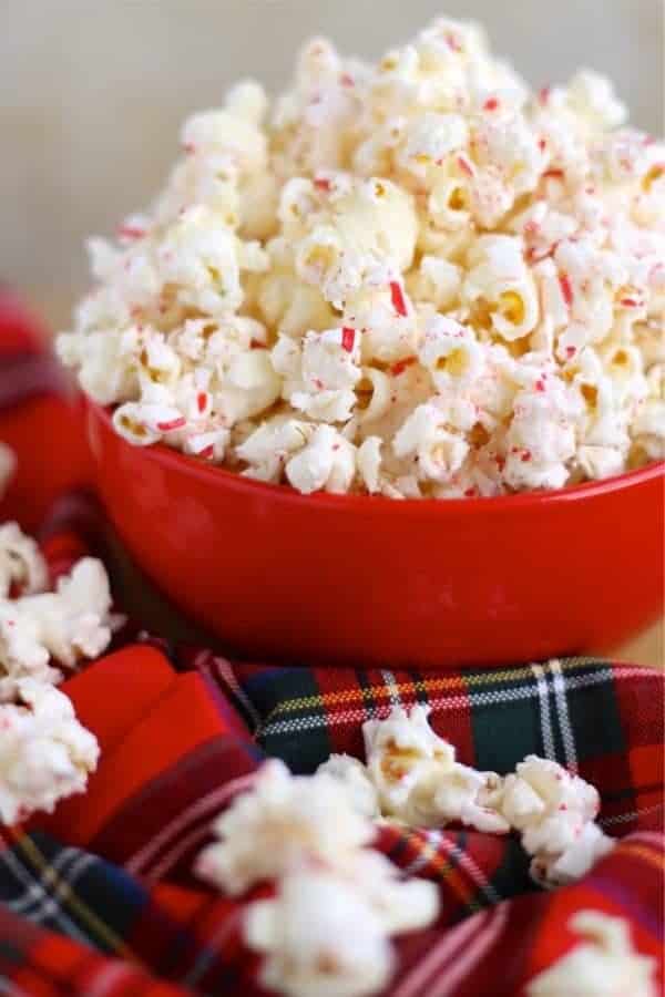 Peppermint Bark Popcorn