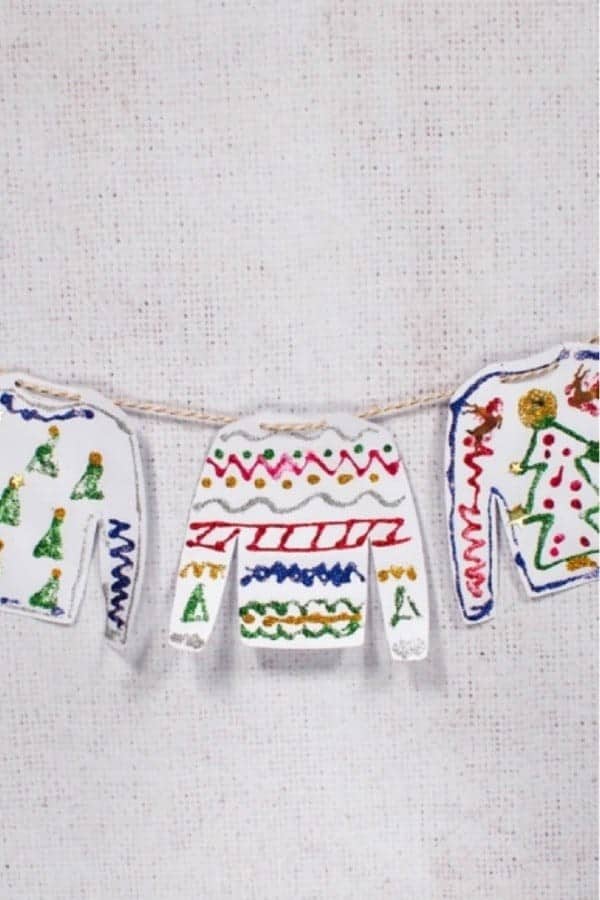 DIY Christmas Ugly Sweater Craft