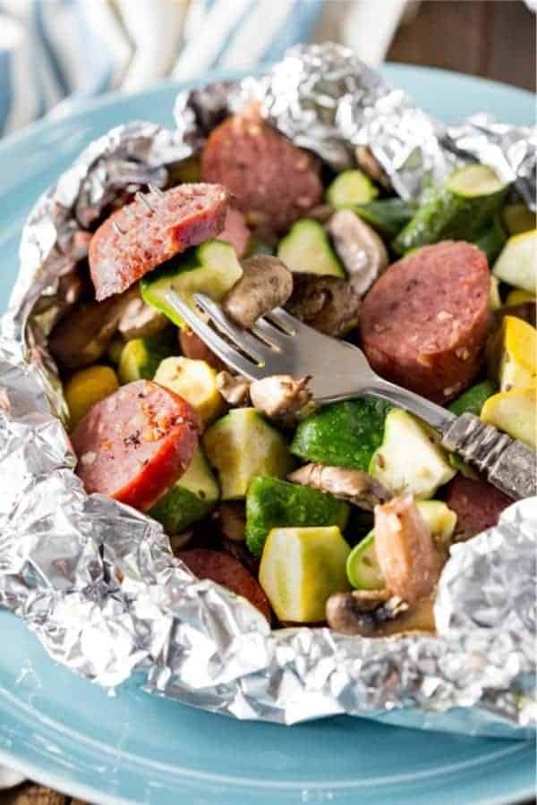 Foil Packet Kielbasa Recipe