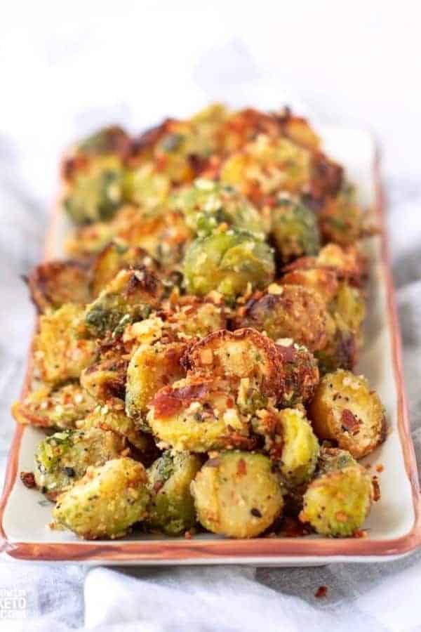 AIR FRYER BRUSSELS SPROUTS