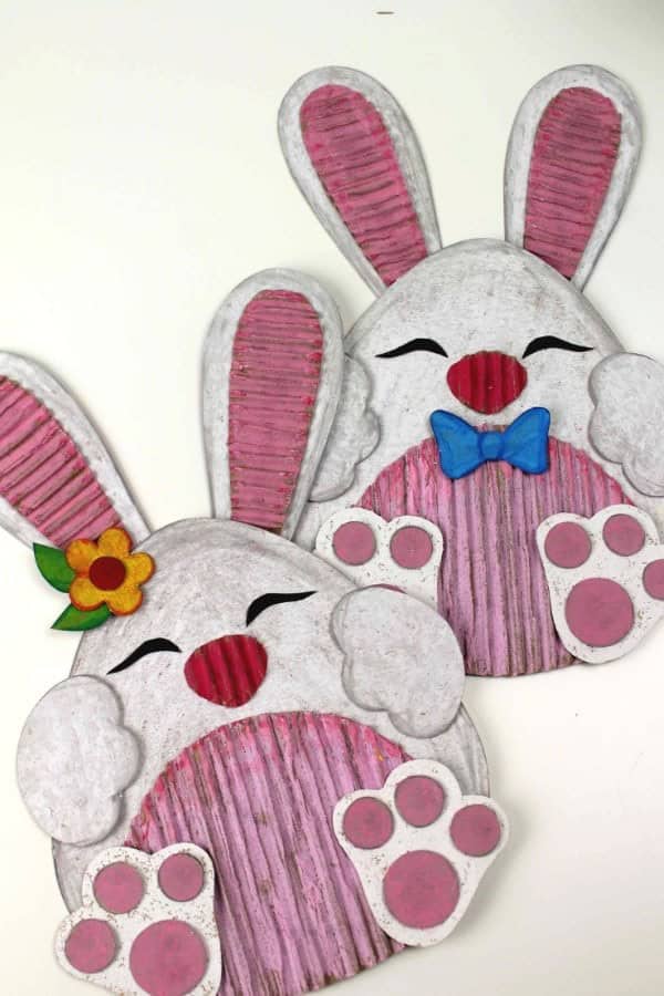 CARDBOARD BUNNY CRAFT