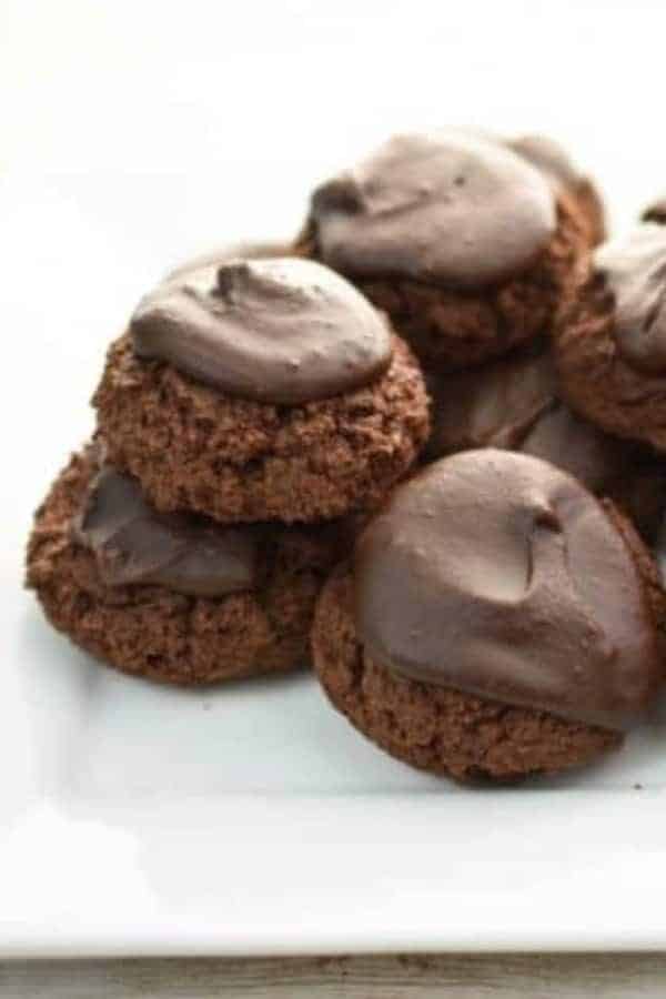 Keto Cream Cheese Chocolate Cookies