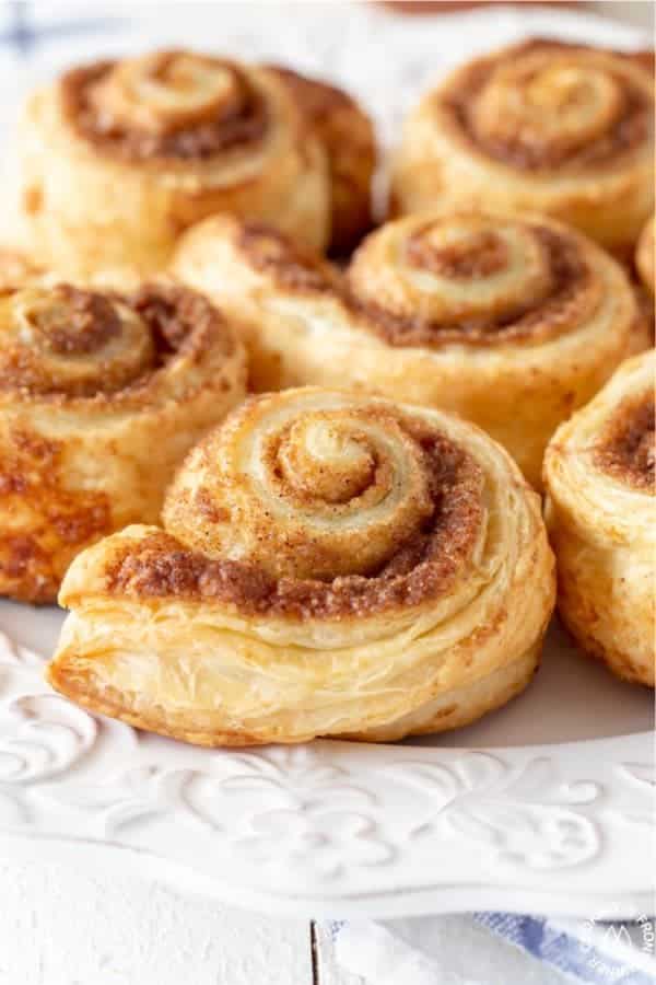 Puff Pastry Pumpkin Spice Rolls