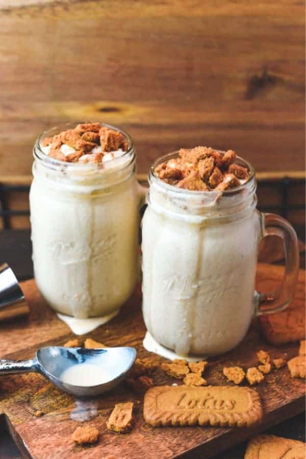 Biscoff & Cream Boozy Milkshake