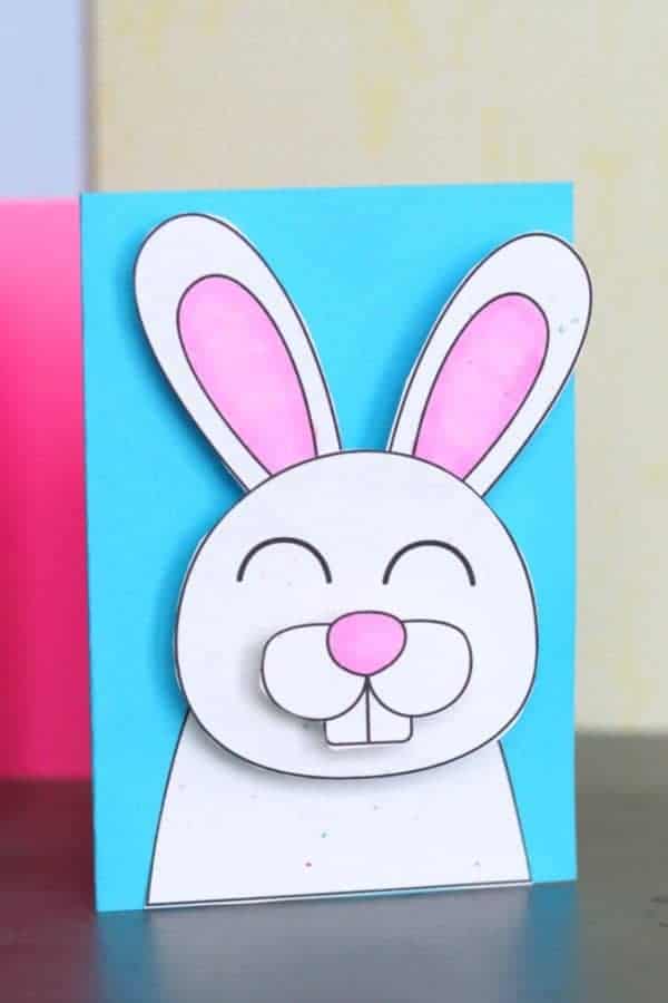 3D EASTER BUNNY CARD