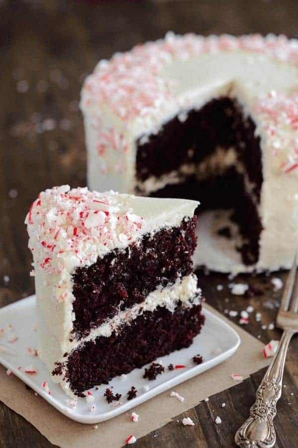 CHOCOLATE PEPPERMINT DREAM CAKE