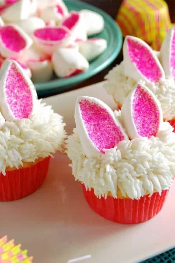 Easter Bunny Cupcakes