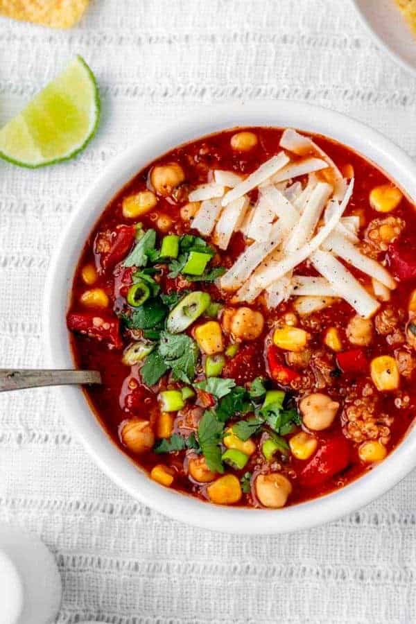 MEXICAN GARBANZO BEAN SOUP