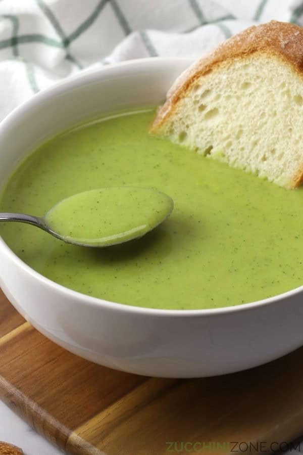 ZUCCHINI LEEK SOUP