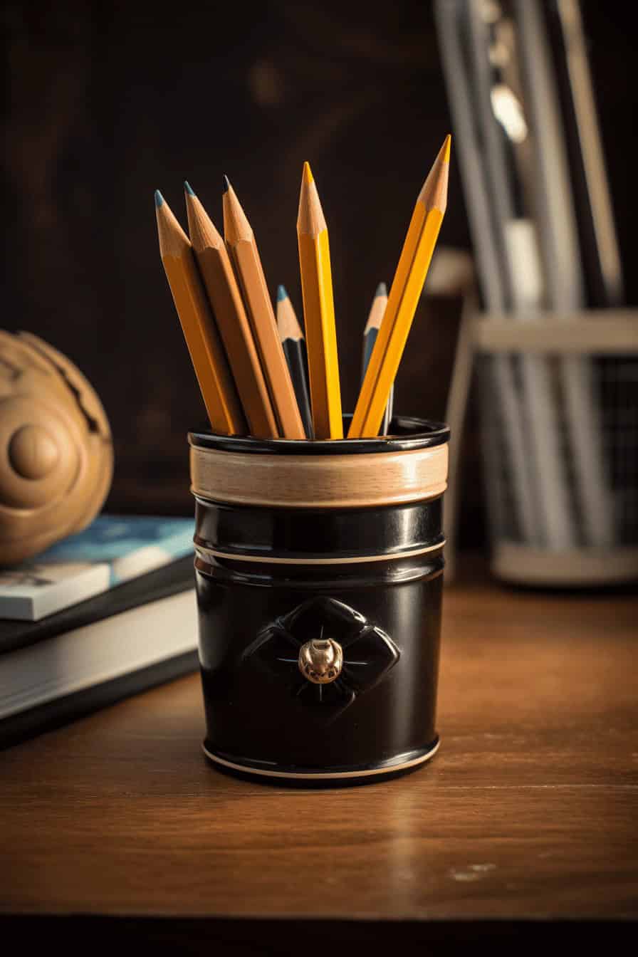 VINTAGE-INSPIRED PENCIL HOLDER