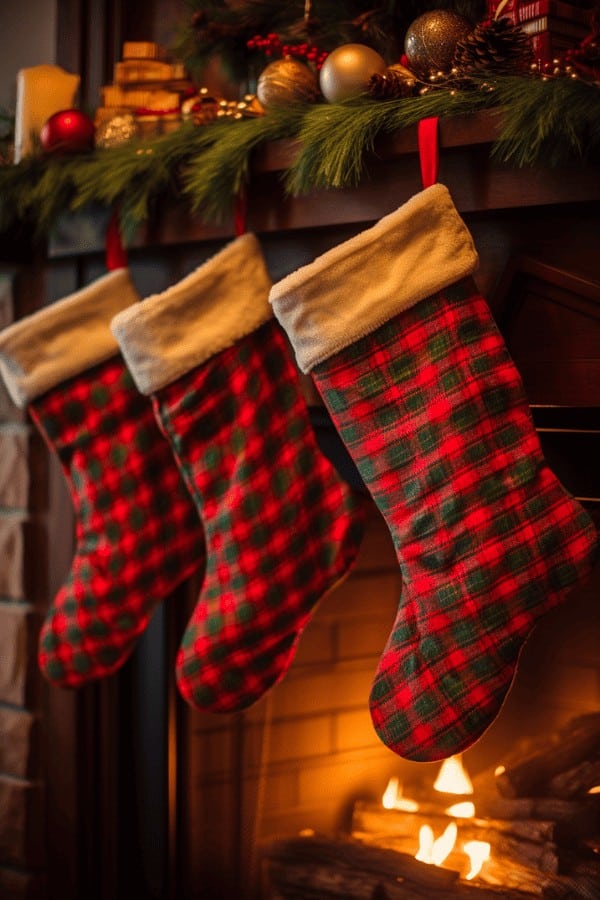 Plaid Stockings