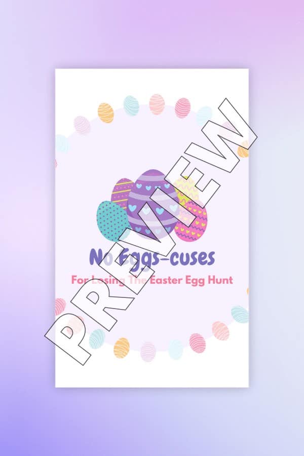 No Eggs-cuses