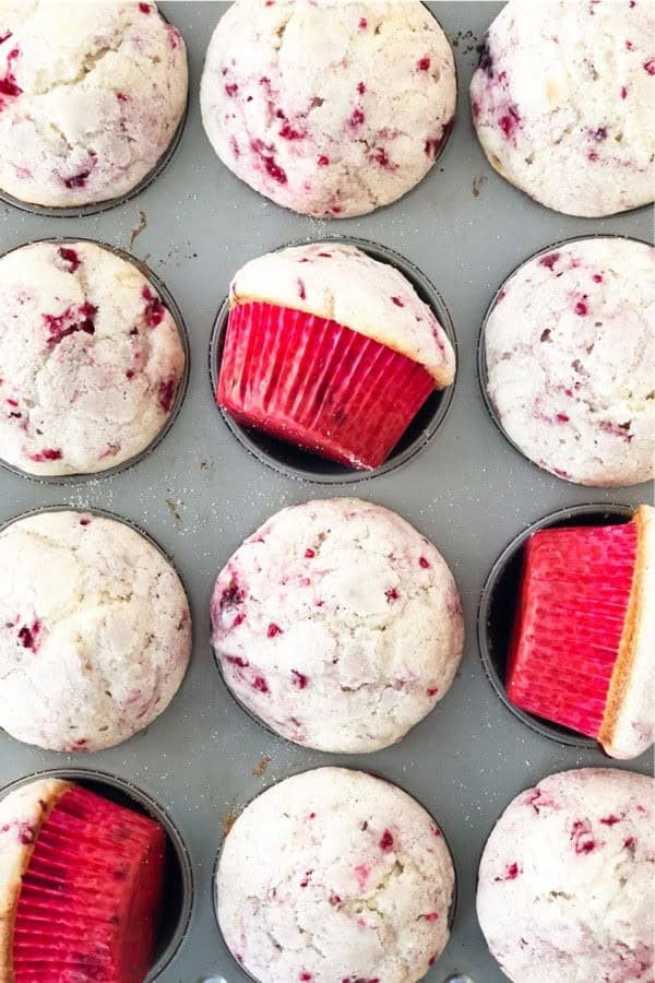 Raspberry Buttermilk Muffin Recipe