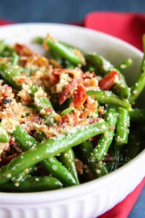 BACON & GARLIC GREEN BEANS