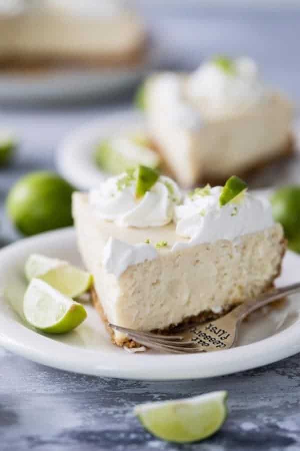 Instant Pot Key Lime Cheesecake