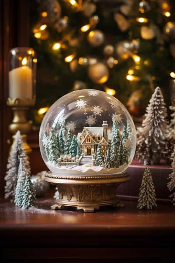 ANTIQUE SNOW GLOBES