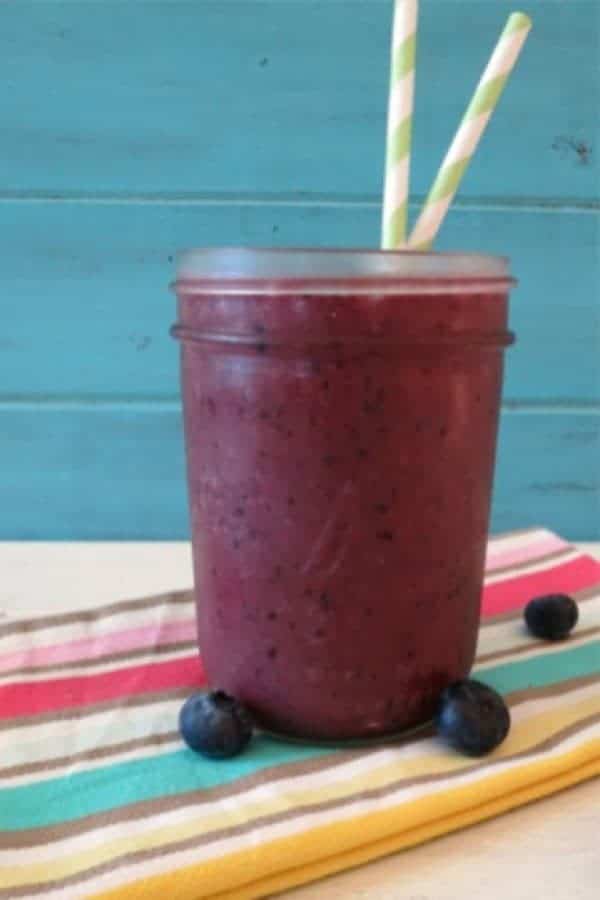 Blueberry Banana Acai Smoothie