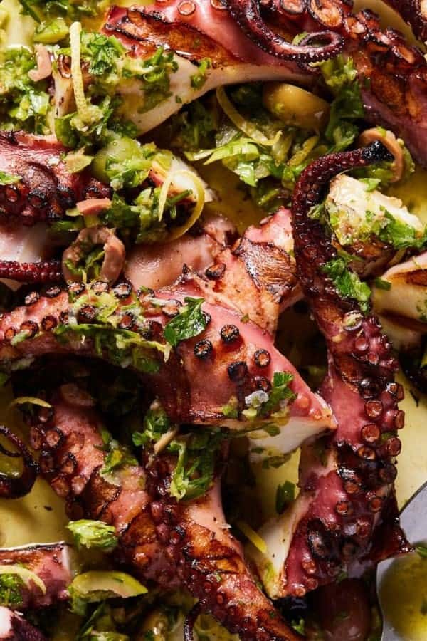 GRILLED OCTOPUS