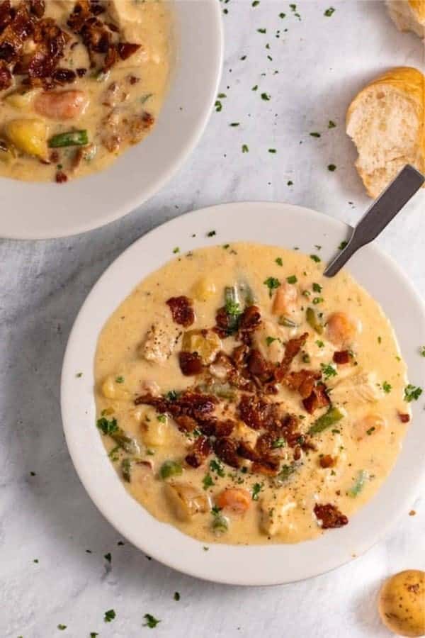 Instant Pot Creamy Chicken Stew