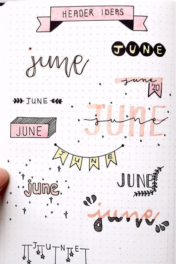 June Header Inspiration