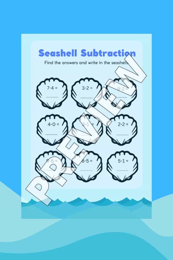 Seashell Subtraction