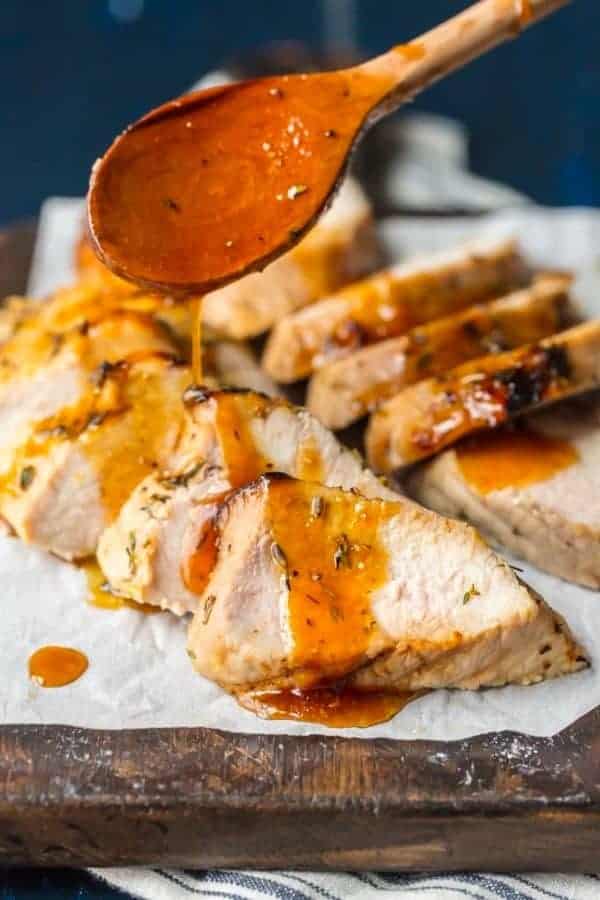 PORK TENDERLOIN ROAST WITH HONEY AND HERBS